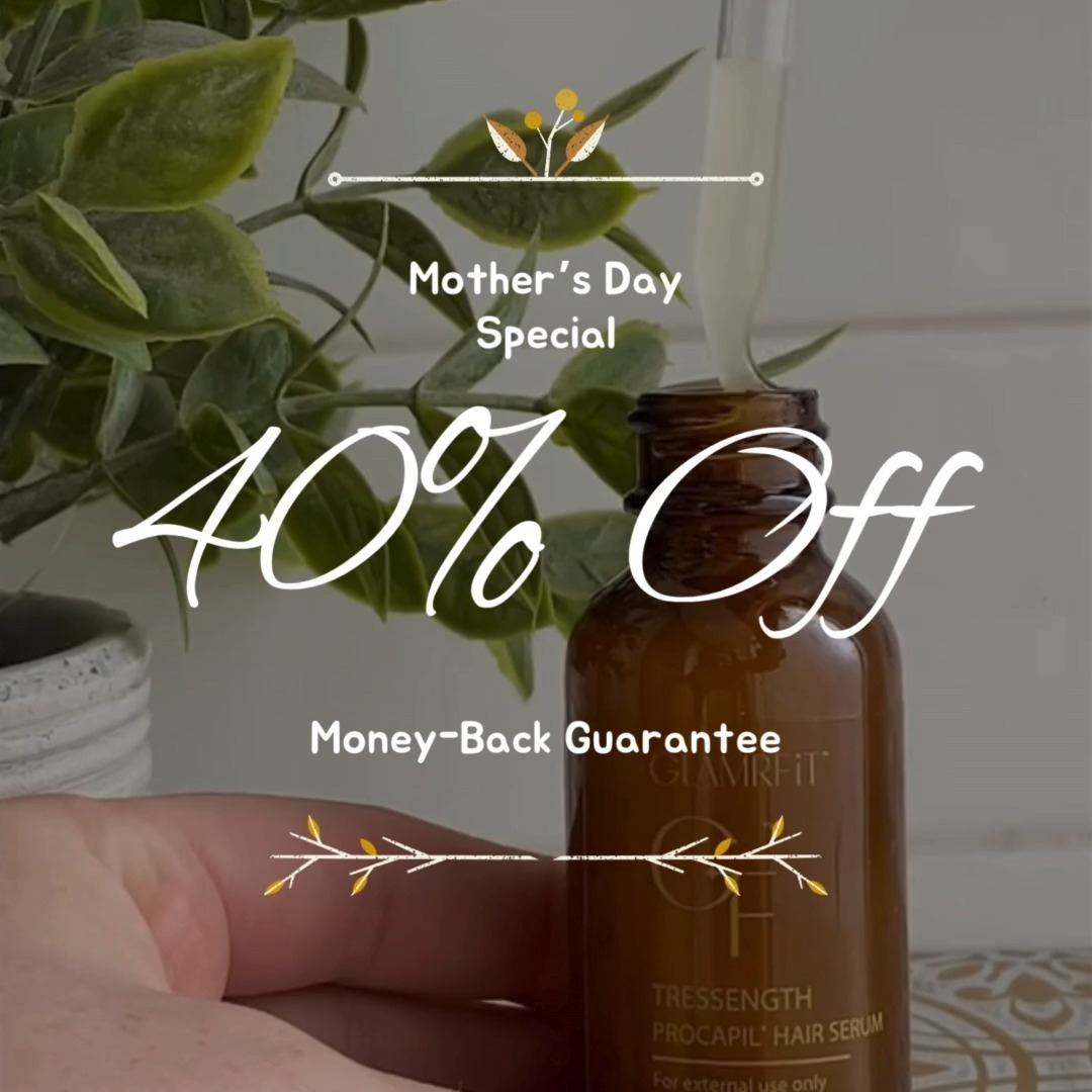 🌸 Mother's Day Exclusive! 🌸 Kickstart the celebration with 40% off on our Tressength Procapil® Hair Serum! Limited time offer! Give Mom the gift of strong, beautiful hair. Hurry, offer ends May 12th! 💐 #mothersdaysale  #haircare  #LimitedTimeOffer instagr.am/reel/C6obtQKh8…