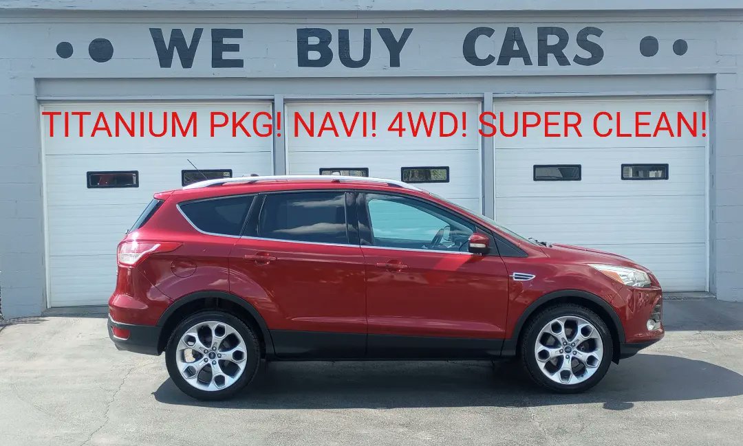 Don't miss out on this beauty!

Well maintained and like new in and out!

2013 Ford Escape Titanium 4WD!

Find all the details below @:
                   👇
    quailautosales.com