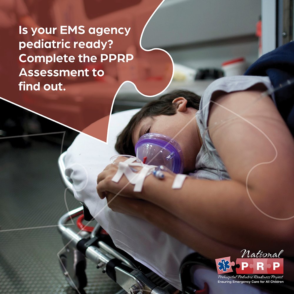 What is prehospital pediatric readiness? It means EMS and fire-rescue agencies are prepared to provide high-quality emergency care for children. Find out if you are “pediatric ready” by taking the assessment today: emspedsready.org #PedsReady