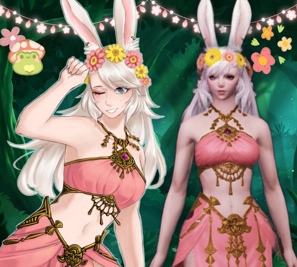 🌸FFXIV NEWS~ We have officially switch worlds, we are now in Adamantoise in Aether~ As stated on stream you all~

🌷If we made a free company~ WOULD YOU JOIN? It'll be Cozy~ I promise 😊

🌸also! we will be attendin our first weddin/renewal in GAME😯 honored to be invited!