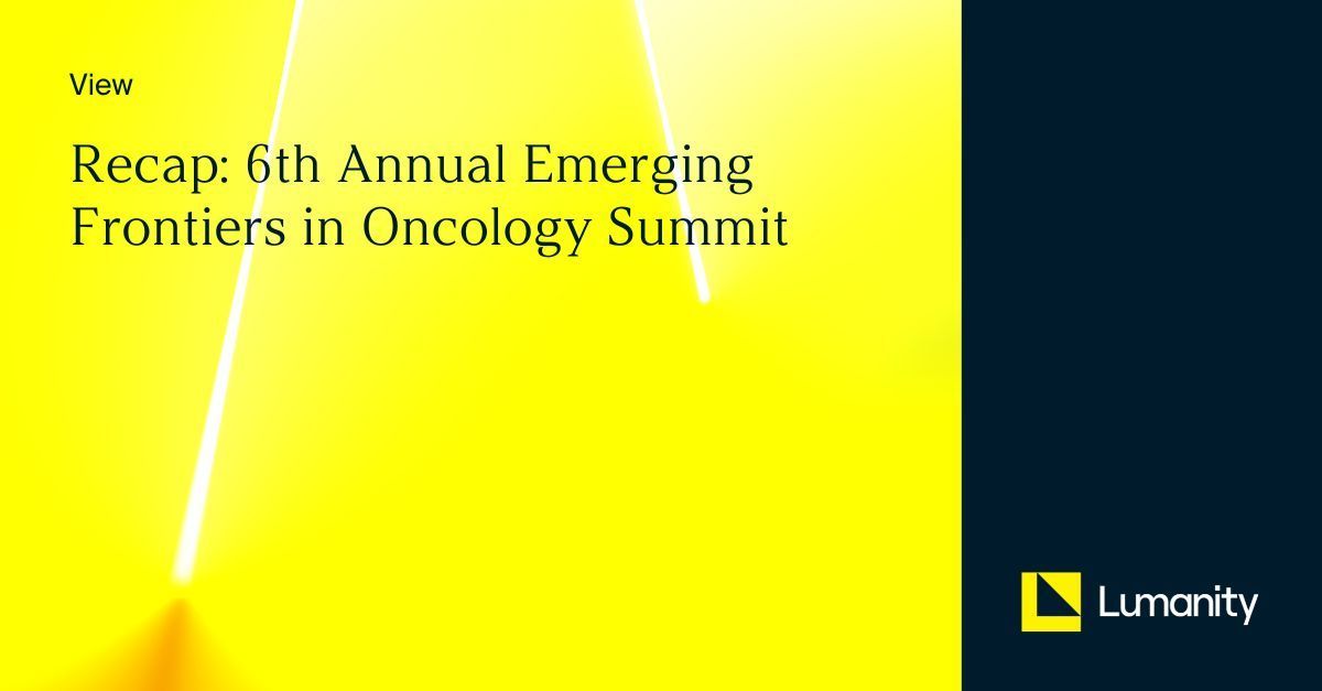The recent Emerging Frontiers in Oncology Summit explored the future of #precisiononcology, exploring research, innovation, and the people behind it all. Check out the highlights and insights at buff.ly/44mXEkE

#oncology #researchandinnovation #cancer #EmergingFrontiers