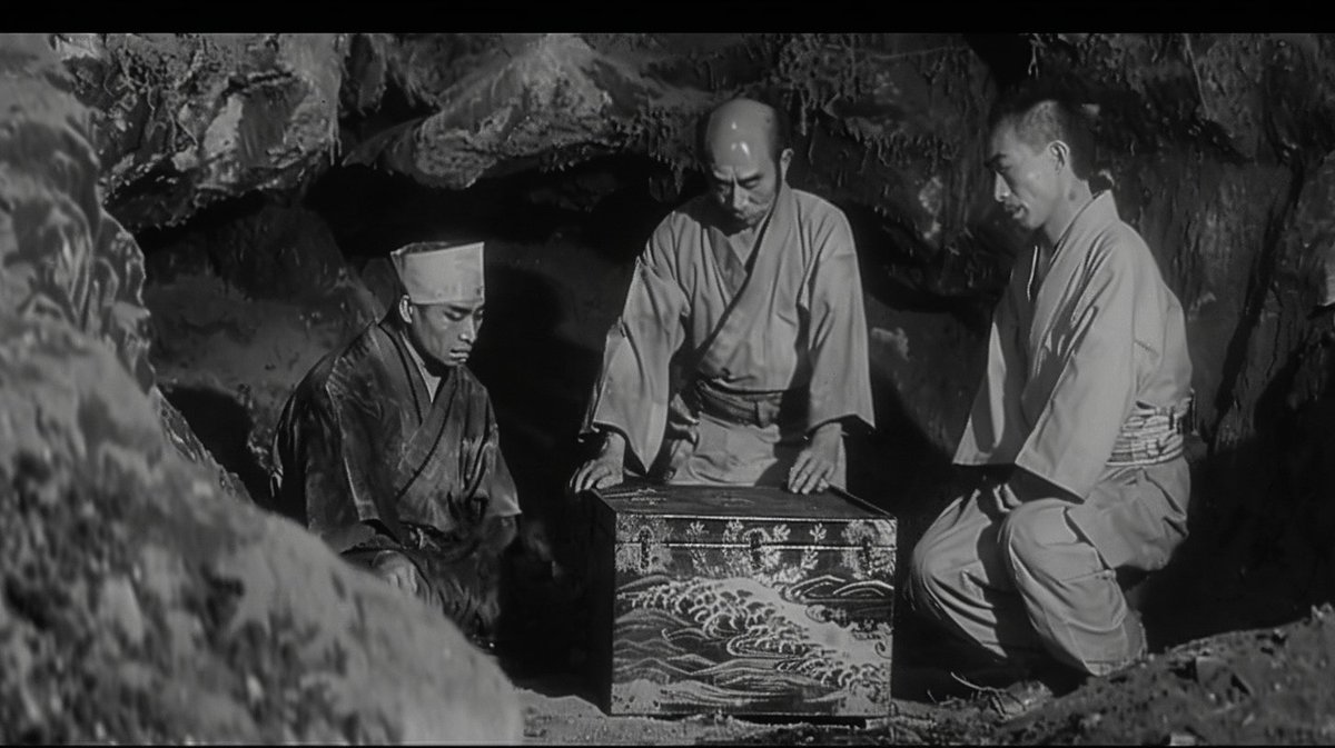 keithscho's tweet image. Akira Kurosawa's Hellraiser (1955)