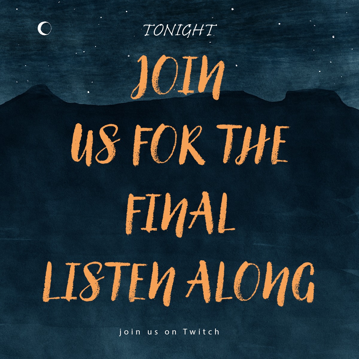 Don't forget you can join us <a href="/TinCanAudio/">Tin Can Audio</a>  live in just under 4hrs to celebrate the release of our final episode! We'll be doing a live listen along, followed by chat and Q&amp;A with Amber, Ella and some of the cast and crew. Come join us to celebrate!
