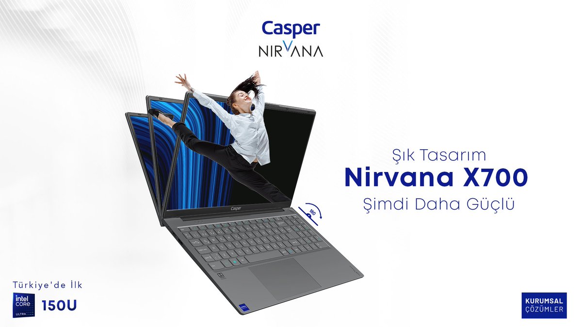 Intel Series 1 işlemciler şimdi Türkiye’de ilk kez Casper Nirvana X700’de! Gelişmiş donanımı, zarif tasarım detayları, yüksek pil ömrü, üst düzey performansı ve verimliliği ile X700’ün farkını keşfedin!

#Casper #CasperTürkiye #Nirvana #X700

casper.com.tr/laptop-bilgisa…