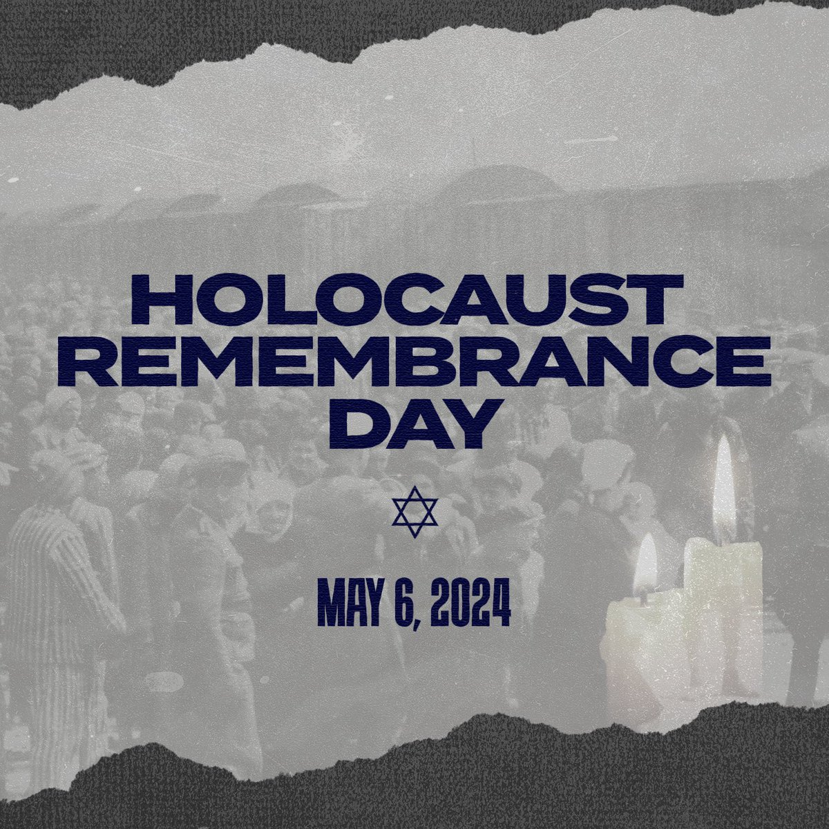 Today, we honor and remember the six million Jews murdered in the Holocaust. Never Again is Now.