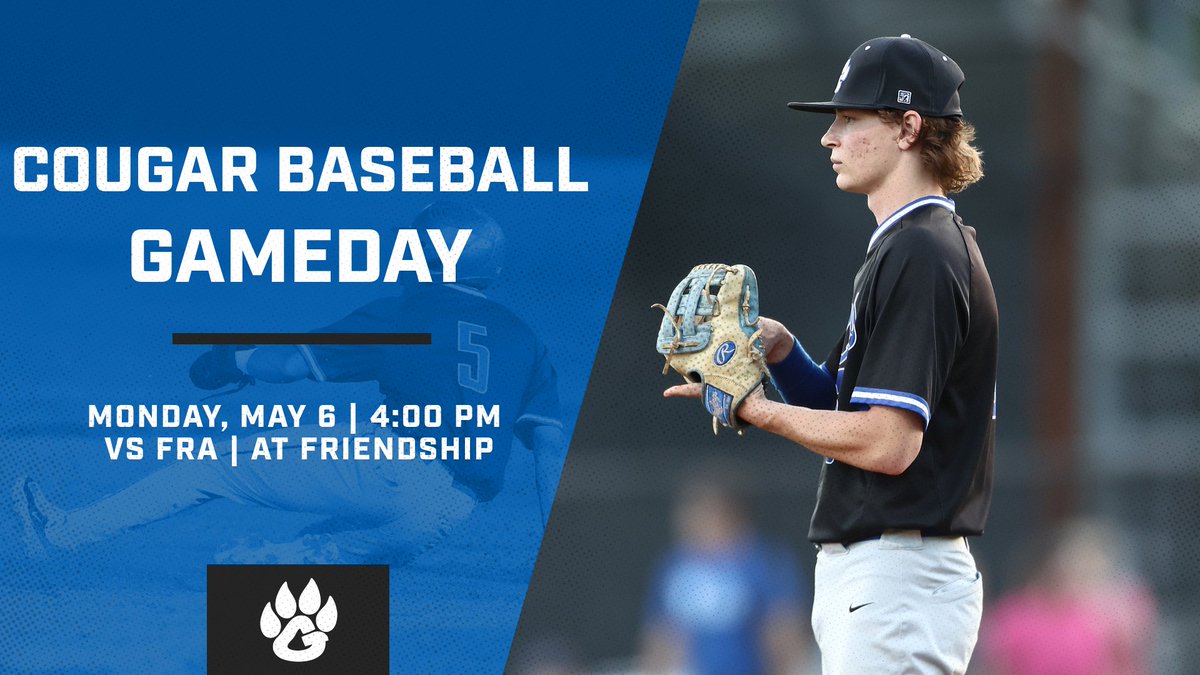 ⚾️ GAMEDAY ⚾️ 🗓 May 6 ⏰ 4:00 pm 🆚 FRA 📍 at Friendship Christian Region Tournament