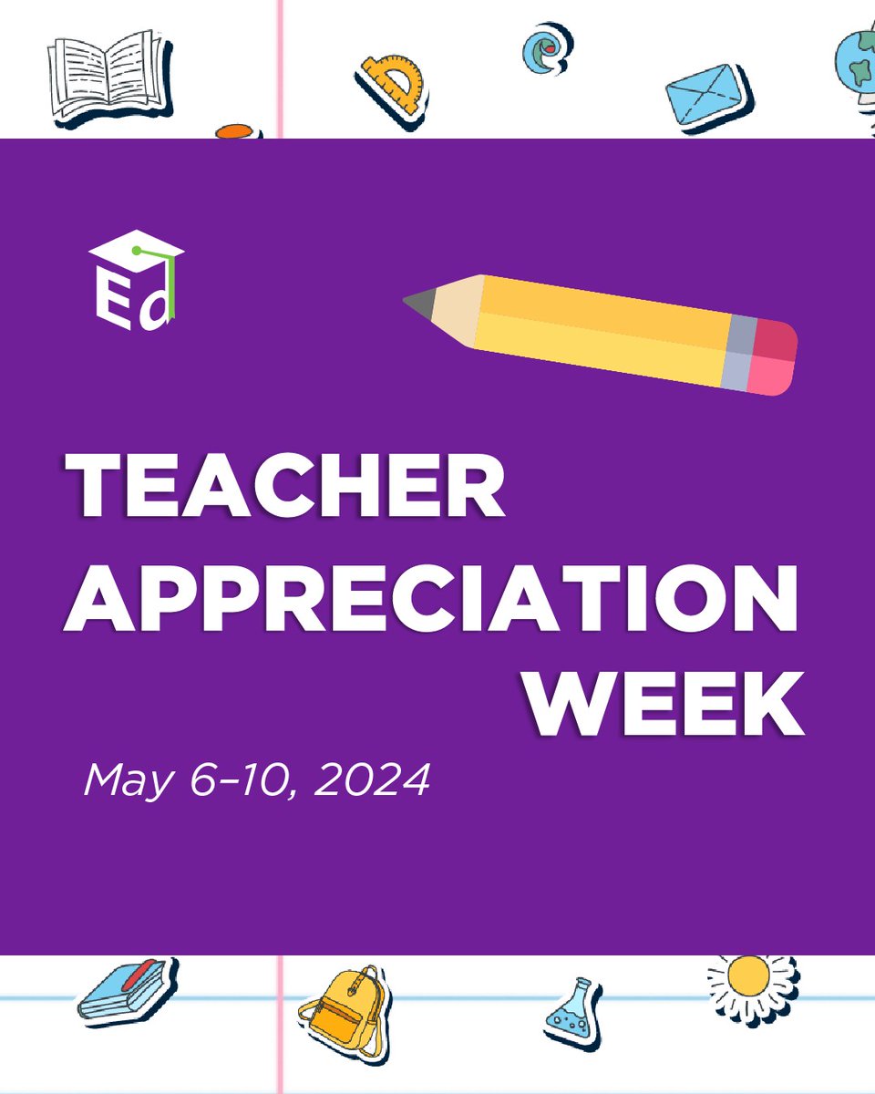 Teachers deserve our appreciation year-round for all they do to help our students learn, grow, & succeed. But this week especially, we're celebrating & thanking our teachers for their hard work & dedication to education. Happy #TeacherAppreciationWeek! #TAW24 #ThankATeacher