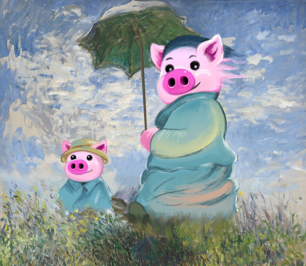 🚀🐷☂️ The most adorable crypto ever?!  #Pigcoin with a Parasol! 

🎉🌟 Forget about boring old cryptocurrencies, this one comes with a twist – and a parasol! 
🌂🐽 Get ready to dive into the cutest, most innovative crypto world yet! 

🚀💰 #Crypto #Innovation #Excited #Pigcoin…
