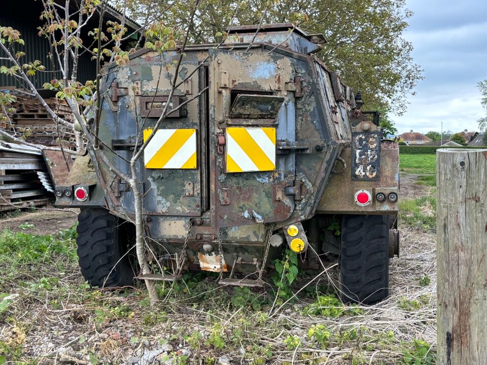 Ad: Alvin Saracen FV603 - 'Unused or ran for a few years now'
On eBay here -->> bit.ly/3UJQu6G

 #AlvinSaracen #FV603 #MilitaryVehicle #MilitaryCollectibles #MilitaryHistory #AuctionFinds