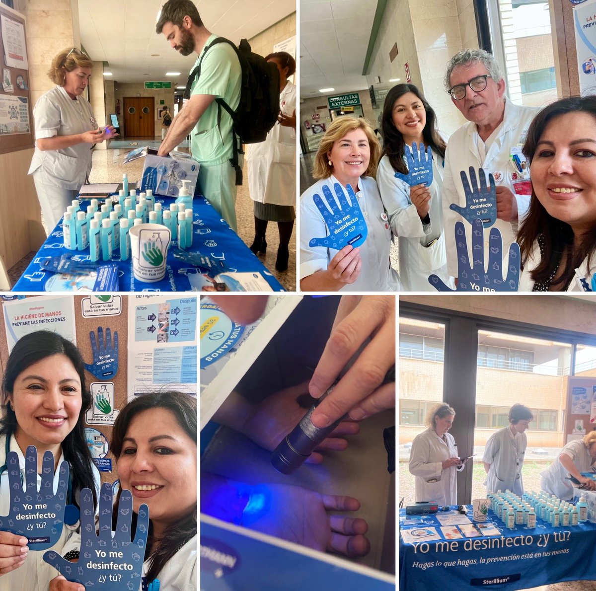 #5DeMayo 🌏 #HigieneDeManos 
Un año más celebrando con los compañeros y nuestros pacientes “Salvar vidas está en tus 🙌 “
#MedicinaPreventivaHRS 
#LaHigieneDeManosPrevieneInfecciones  <a href="/SEMPSPH/">SEMPSPGS</a> <a href="/socinorte/">socinorte</a> <a href="/practicaseguras/">Seguridad del Paciente</a> <a href="/AreaSaludTudela/">Profesionales Área Salud de Tudela</a>