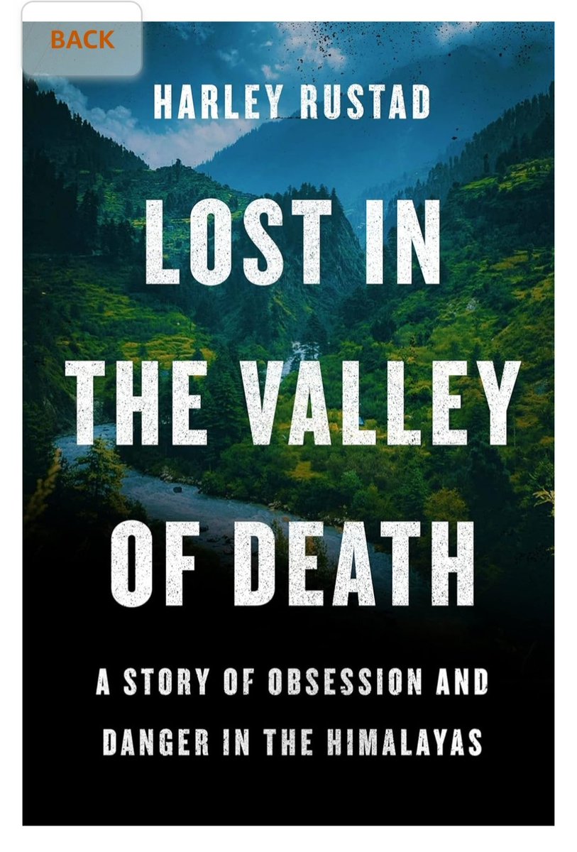 My book for the Monday bank holiday. 
Lost in the valley of Death is a non-fiction on the life of one young man who died in India. He wasn't the only tourist who went missing and died there. 
#books #BookTwitter #nonfictionbooks #BooksWorthReading