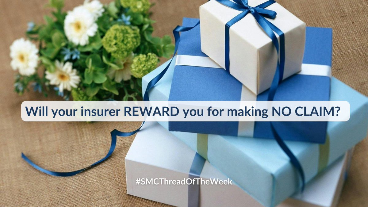 Did you know❗️
Your insurer rewards you for taking care of your health?! 🎁

How does this work? 
How can you be eligible for it??

Let’s find out in #SMCThreadOfTheWeek👇

#bonus #healthinsurance #health #NoClaimBonus #fitness #healthcare #gift