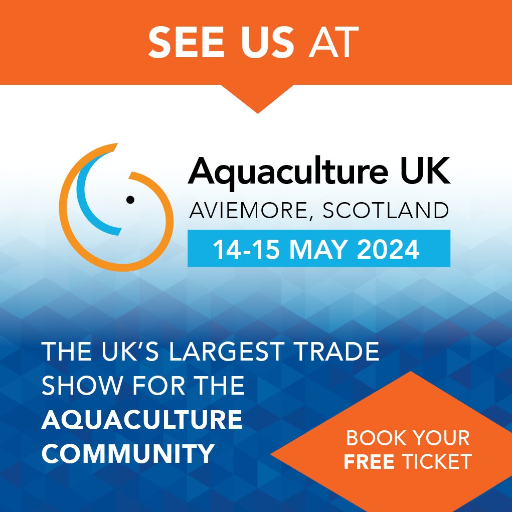 Heading to @aquacultureuk next week in #Aviemore? Find us at stand F25! ➕There’s still time to book a FREE ticket online: aquacultureuk.com #ThinkUHI #Aquaculture #AquacultureUK