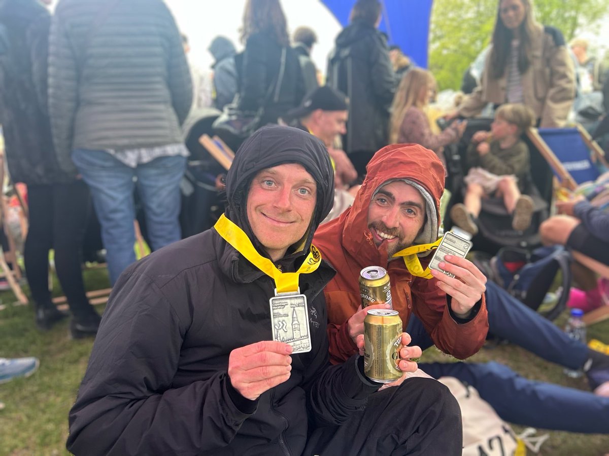 For to uger siden fik jeg fat i start nr. til <a href="/cphmarathon/">Copenhagen Marathon</a> - så jeg satte tempo efter nul decideret Marathon træning, og kunne så holde det hele vejen og enda slutte i en 800m sprint. Glad og stolt og med ny pr. 💪🏻 
#GodGrundform #twrundk