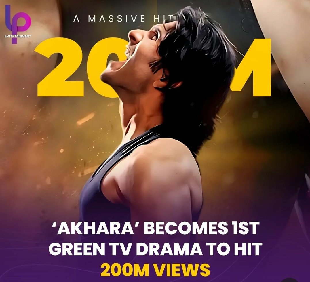 RECORDS, RECORDS, RECORDS💥

200M+ views for Akhara 🔥

nothing makes me happier than seeing my boy making yet another record to his name. @ferozekhaan may you shine forever at the top 💫

FK ROCKED AS DILSHER 
#FerozeKhan #AkharaFinale