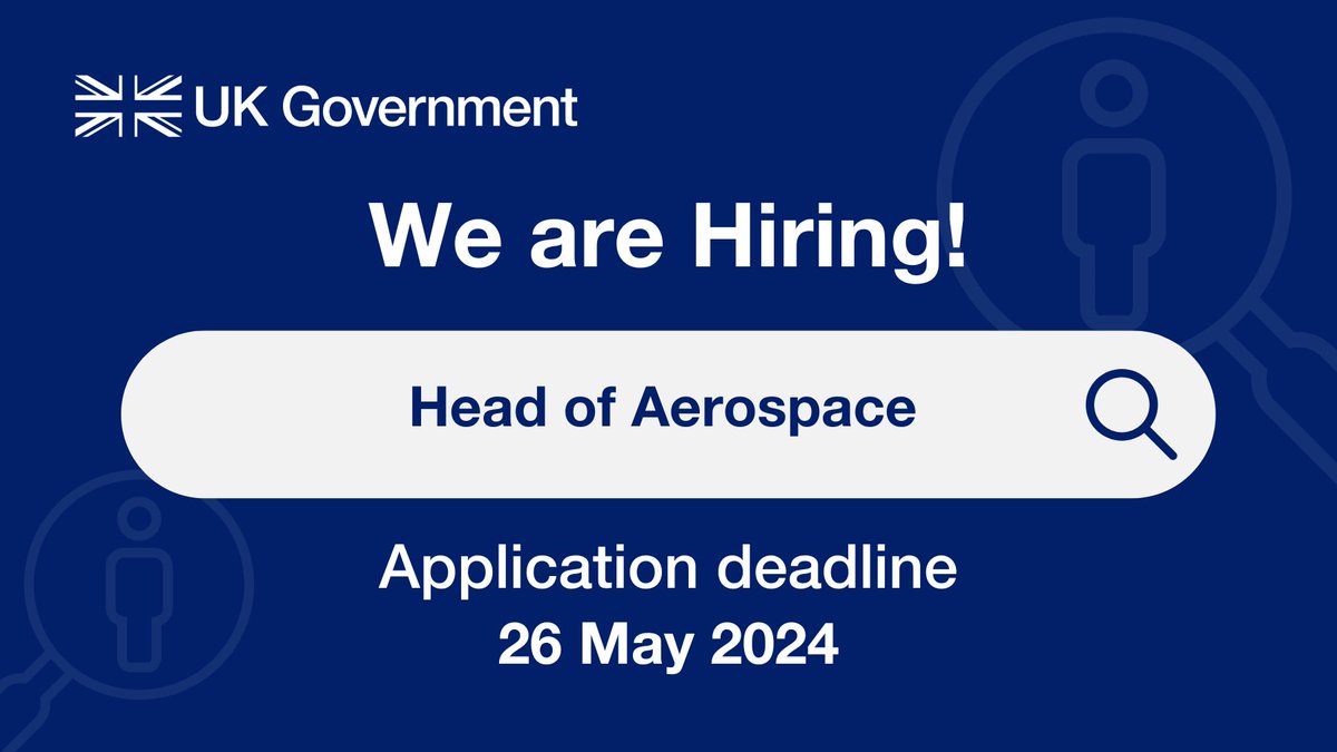 Fancy working with the 🇬🇧 government, and leading the aerospace sector for @UKinIndia? 🇬🇧is the the 2nd largest aerospace cluster in the 🌍, and the largest in Europe. And you will play a key role in supporting UK-based ✈️ companies in 🇮🇳 Apply now👇 fcdo.tal.net/vx/lang-en-GB/