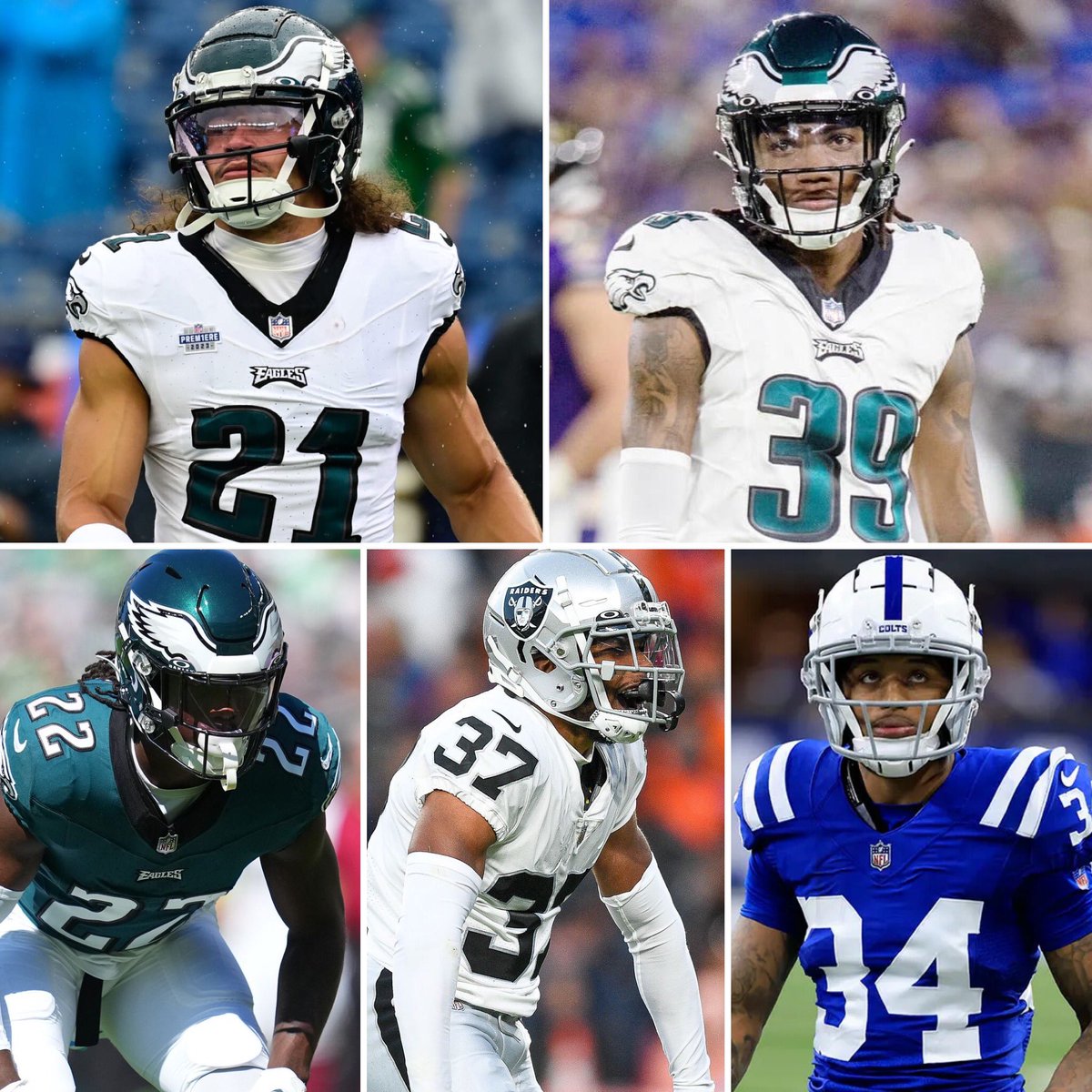 Which #Eagles DB are you most looking forward to seeing in 2024? 

• S Sydney Brown
• CB Eli Ricks
• CB Kelee Ringo 
• CB Tyler Hall
• CB Isaiah Rodgers  

#FlyEaglesFly