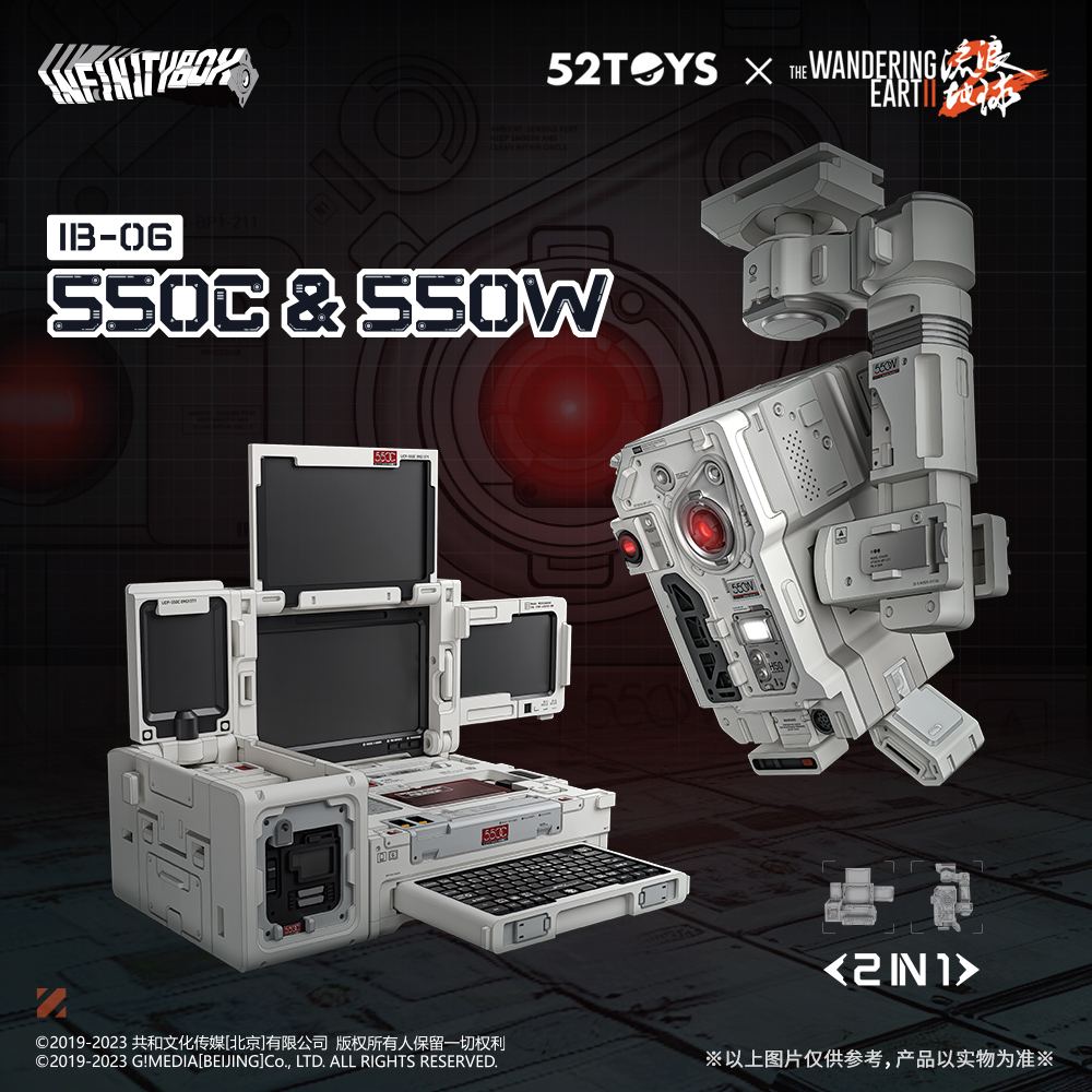 52ToysBeastBox's tweet image. 52TOYS X The Wandering Earth2 INFINITYBOX IB-06 550C&amp;amp;550W

📅Release Date: May 12th 

#52toy #infinitybox #MOSS #collectibles #actionfigures