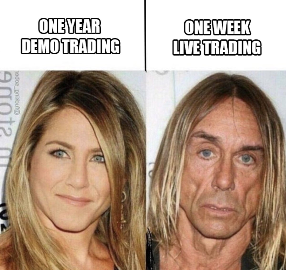 #demotrading #livetrading Demo trading vs. live trading. :-)