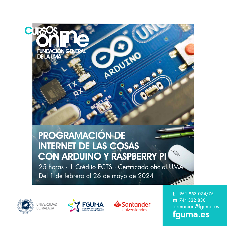 ¿Te interesa aprender a desarrollar aplicaciones IoT? ¡Tenemos el curso perfecto para ti! 🛜 Domina esta tecnología tan demandada por las empresas con #OnlineFGUMA ▶️ PROGRAMACIÓN DE INTERNET DE LAS COSAS CON ARDUINO Y RASPBERRY PI ¡Infórmate aquí! 👇 fguma.es/course/introdu…