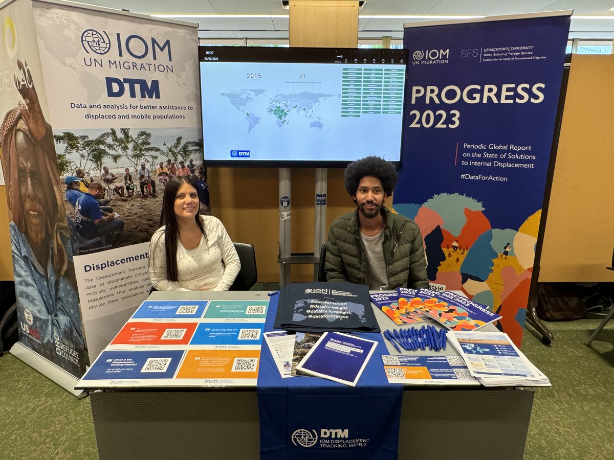 📣 It's Week 2 of Humanitarian Networks and Partnerships Weeks @LEP_HNPW If you are participating in person at the International Conference Centre Geneva -CICG from 6 to 10 May 2024, stop by the @DTM_IOM @IOM_GDI #Data4Action exhibit at table 24 #HNPW2024 Here also are the DTM…