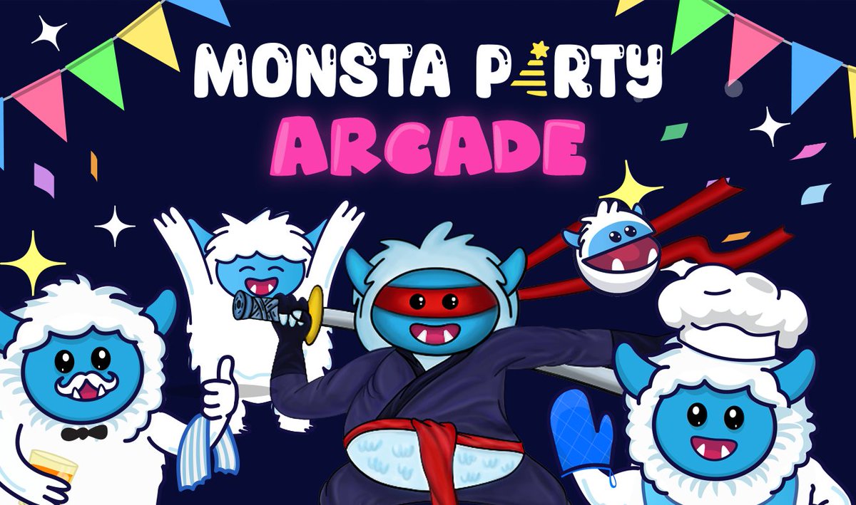 With 7 Tournaments live right now, the Monsta Arcade is the best way to level up your PXP quicky 🎮🎉 #FusionIsComing #PlayToEarn #PancakeSwap #NFTs