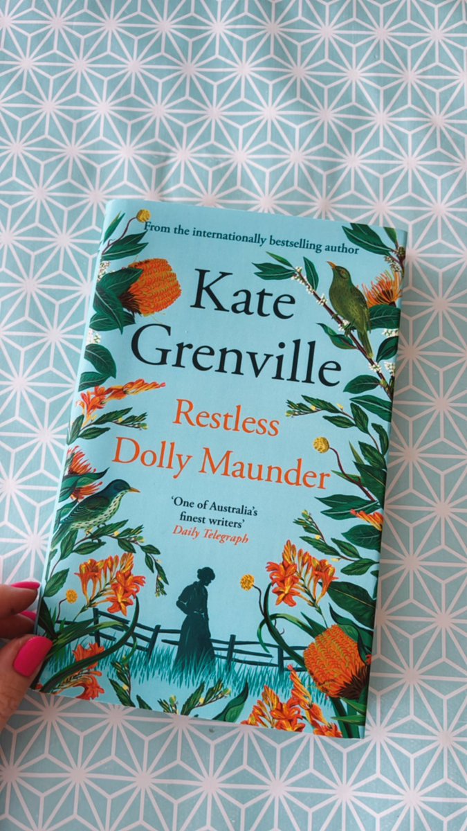 Next up for me is Restless Dolly Maunder by Kate Grenville. Aiming to read the @WomensPrize shortlist this year 👀 Thank you @canongatebooks for my copy. #BookTwitter