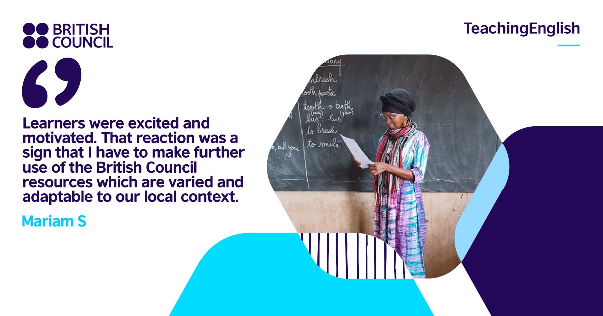 English Connects is relaunching ‘Teacher Champions’. The programme will empower participants to engage with TeachingEnglish.org.uk and Africa.TeachingEnglish.org.uk resources. #EnglishConnects #BCEnglishConnectsSSA #TeachingEnglishAfrica #ProfessionalDevelopment #TeacherEmpowerment