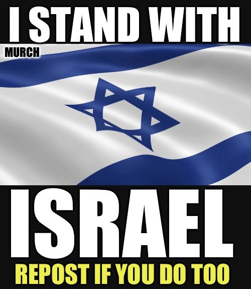 America should be standing with Israel. Period. Who agrees 100%? 🙋‍♂️