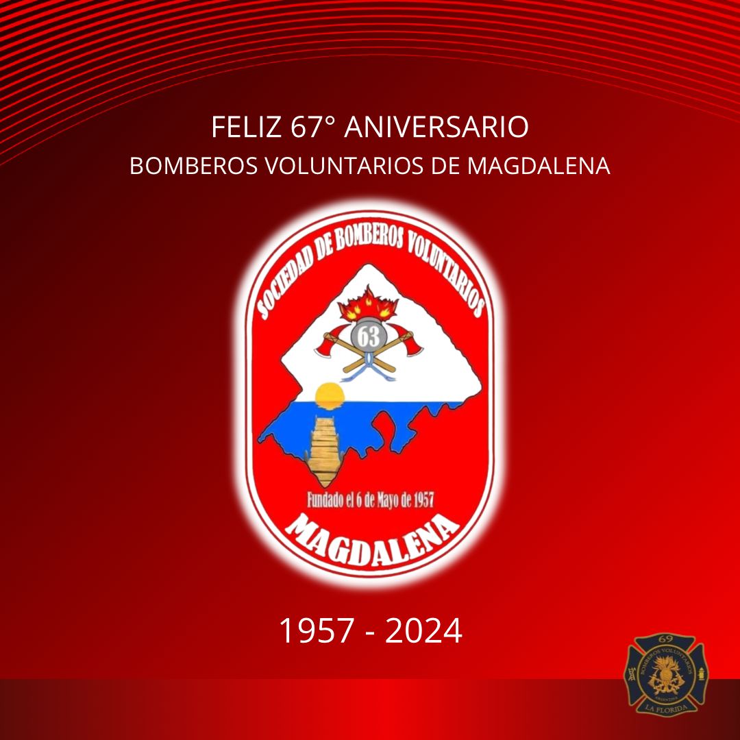 bvlaflorida's tweet photo. Saludamos afectuosamente a nuestros camaradas de Magdalena quienes, el dia de hoy, están cumpliendo 67° años ininterrumpidos de servicio a la comunidad. https://t.co/Qp2LT6oHuq