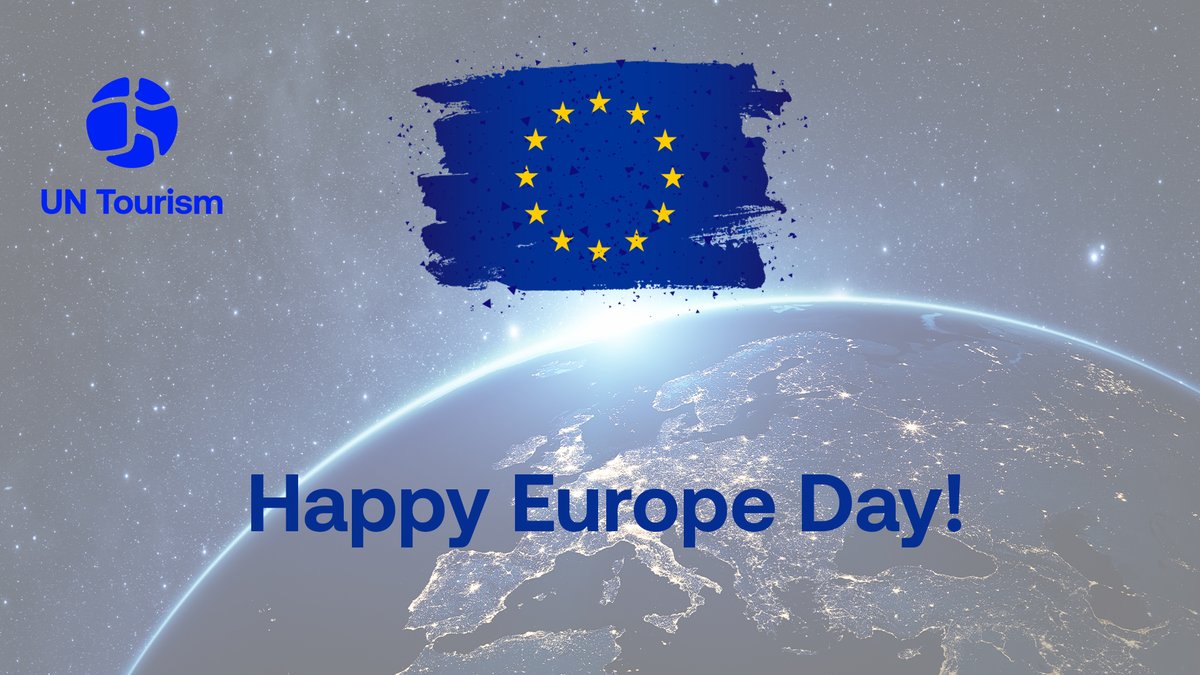 Happy Europe Day! Marking 74 years since the founding of the European Union, today we celebrate the beauty, diversity, and cultural richness of Europe's tourism destinations. Let's continue to work together to ensure sustainable growth, innovation, and inclusivity. @EU_Growth