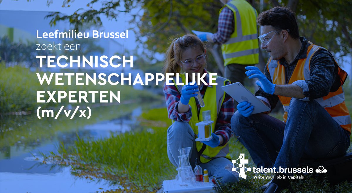 🌱Maakt #ecologie een groot deel uit van je leven en je prioriteiten?
🏡Droomt u ervan om uw talent in te zetten voor een regio die zich ontwikkelt in harmonie met het #leefmilieu?

☑️<a href="/BruxellesEnv/">Bruxelles Environnement - Leefmilieu Brussel</a> is de oplossing!

📅 Dit aanbod loopt t.e.m 16/05:
bit.ly/3Ux48cb