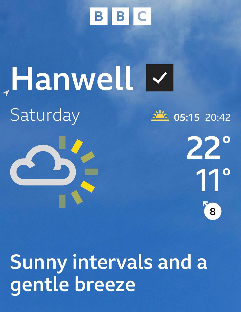 Despite the rain today ☔️ 
Just a reminder that the forecast for Saturday is perfecto 👌 

#HanwellHootie2024 
#Saturday11thMay
#Geordies #LiveMusic
#HanwellTownFC
#UB6 #W7 #W13