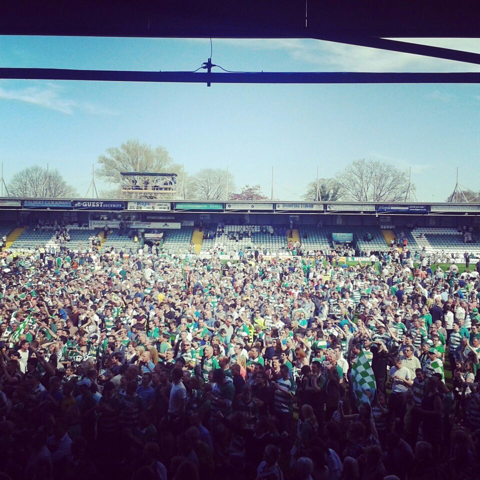 11 years ago today 💚🤍

What a day as we booked our place at Wembley  #YTFC