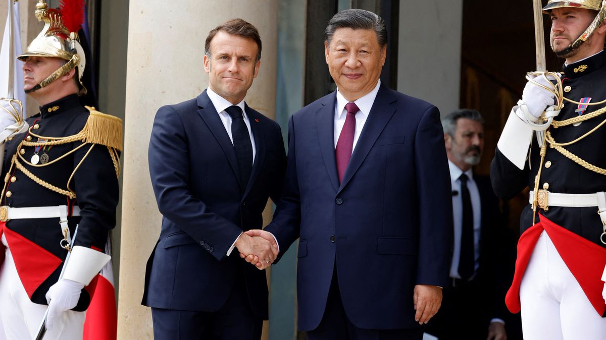 📢 Le président chinois Xi Jinping plaide pour un renforcement de la 'coordination stratégique' entre la Chine et l'UE lors de sa visite d'État en France. #RelationsInternationales #FranceChina