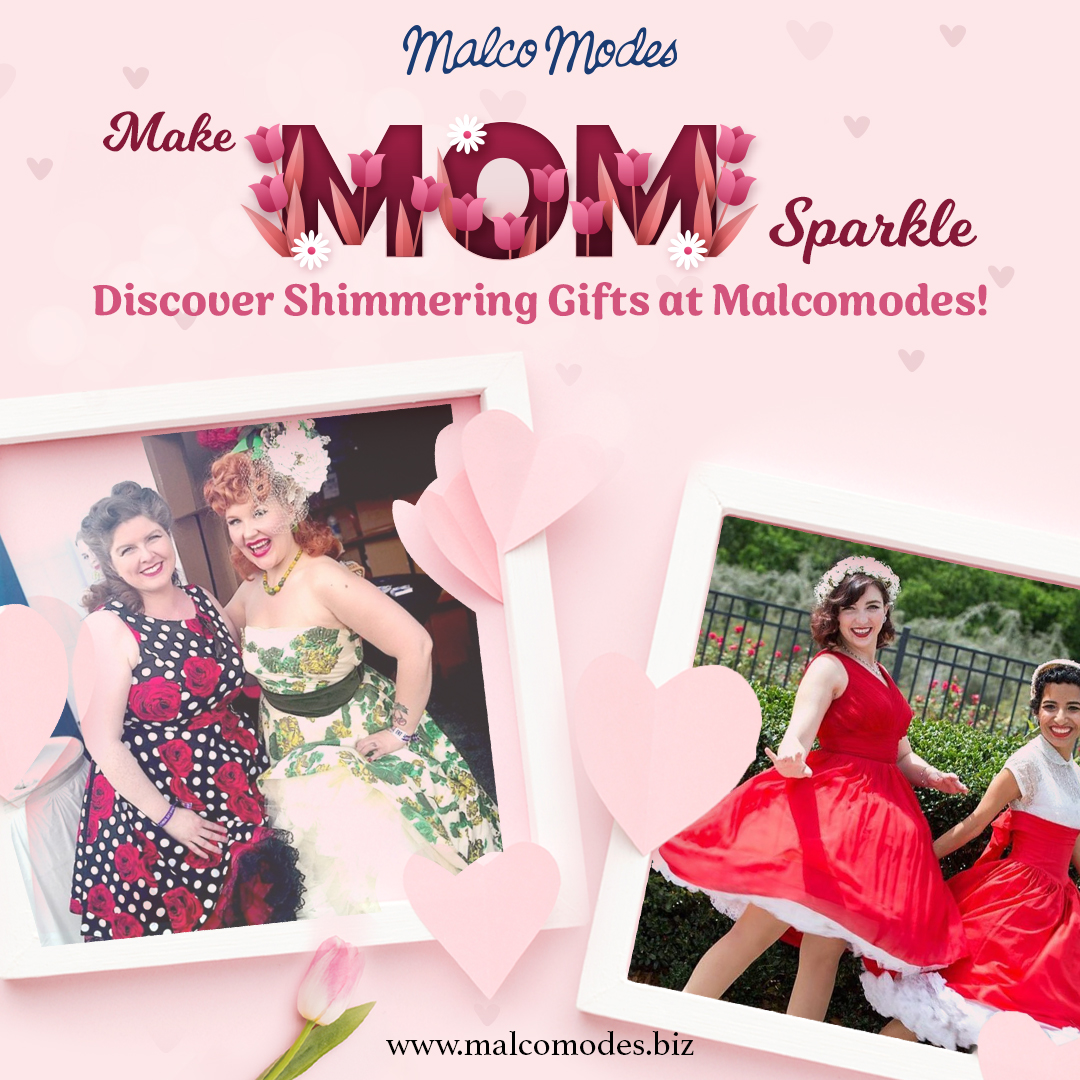 Add a touch of sparkle to Mom's special day with shimmering gifts from Malcomodes! Explore our Mother's Day sale for dazzling surprises she'll treasure forever.
#malcomodes #happymothersday #mothersdaygifts #giftyourmom #giftingideas #petticoats #pettipants #tutus #vintagestyle