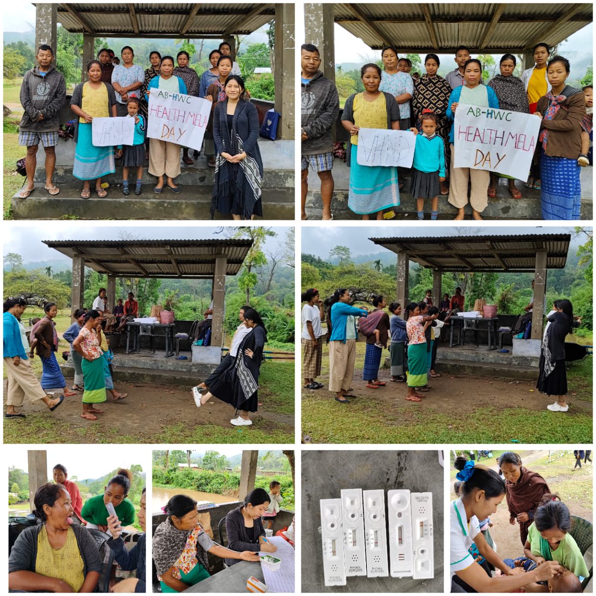 #VHND cum Weekly Health Mela, organized under Rongbinggre SC #EastGaroHills, unfolds with a flurry of activities aimed at improving community health!
From oral health to leprosy, RI, handwashing, & personal hygiene, the event heightened awareness about crucial health issues.