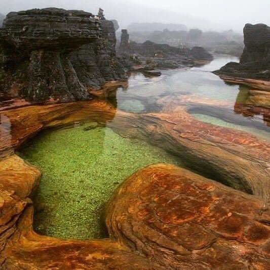 Maravillosos 
JACUZZIS del RORAIMA ubicado en la cima del Monte Roraima Parque Nacional CANAIMA…Edo Bolívar VENEZUELA 🇻🇪🇻🇪🇻🇪🇻🇪🇻🇪🇻🇪🇻🇪🇻🇪🇻🇪🇻🇪🇻🇪🇻🇪🇻🇪🇻🇪🇻🇪🇻🇪
Créditos: Lelis Lelita Bultron 
#VenezuelasiempreVenezuela