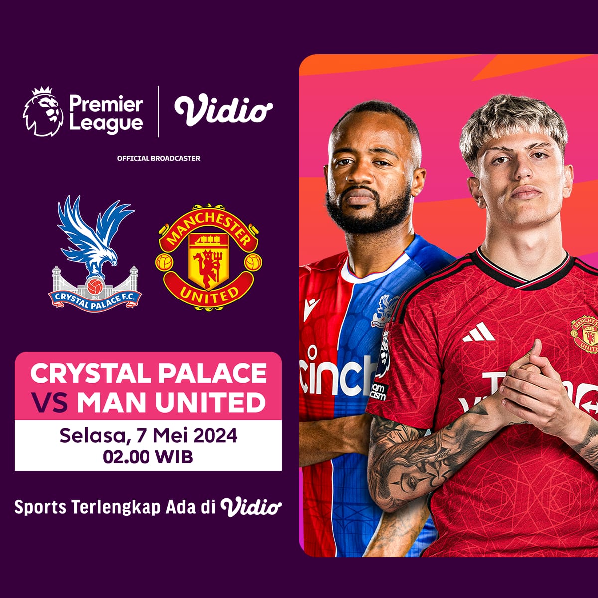 Fans emyu mending tebak dulu tato siapa aja ini 😜

Saksikan pertandingan Crystal Palace vs Man United, Selasa (7/5) pukul 02.00 WIB. Live di Vidio📲 
vid.id/7NzHut

#SportsTerlengkapAdaDiVidio #PLMakinSeruDiVidio #PremierLeague #CrystalPalace #ManUnited #CRYMUN