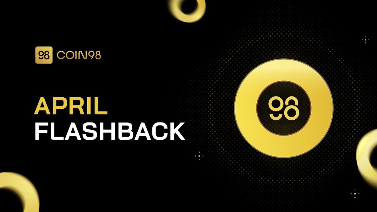 🌟 Hey #Coin98 Fam, our April Flashback is live! Let's unpack last month's highlights 🌟 🔥 $C98 is now on the menu at @coinsph 🚀 Explore a universe of 95+ chains & 15K+ dApps with Coin98. Shining a spotlight on: ⛓️ Blockchain: @Blast_L2, @MetisL2, Kava EVM by…
