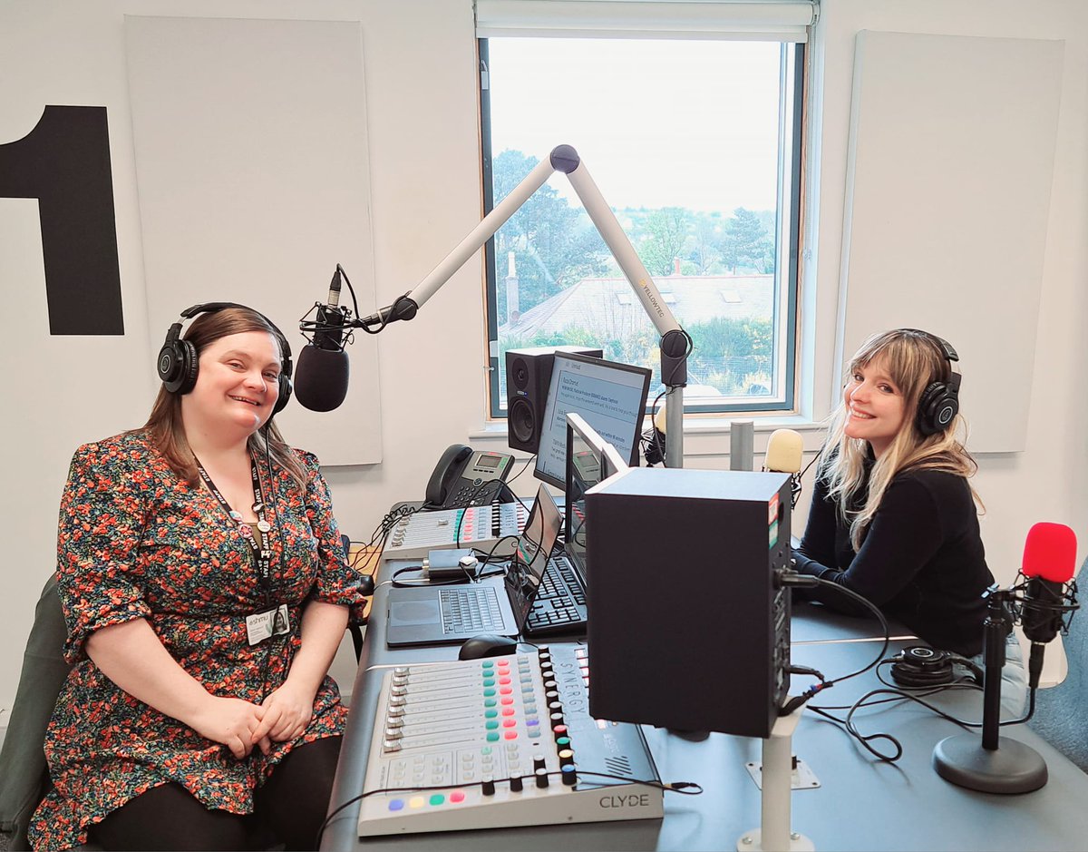 Tune in to shmu's Wellbeing Show today at 13:00 PM on 99.8FM or listen live at bit.ly/3Rfj39e. We will be discussing the Grampian Wellbeing Festival. Plus, a sneak peek into our upcoming Mental Health Awareness Week campaign with Lucy our Comms lead. #MentalHealth