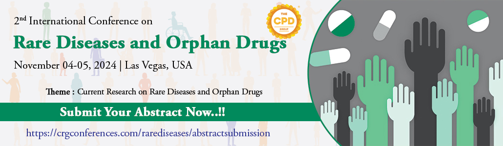Confirm your slot at 2nd International Conference on Rare Diseases and Orphan Drugs” to be held during November 04 – 05, 2024 in Las Vegas, USA
For more: crgconferences.com/rarediseases/
#rarediseases #orphandrugs #diseaseontrol #rarecancer