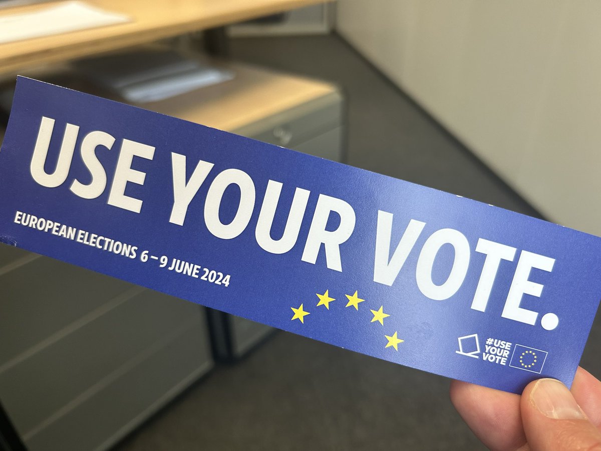 European elections are in one month! If you care about your quality of life, your health, the future of the planet, your rights, your job prospects, the way you travel, the products you buy… your future! 👇 Make sure you know when and how to vote 👉 europa.eu/!9K3V69