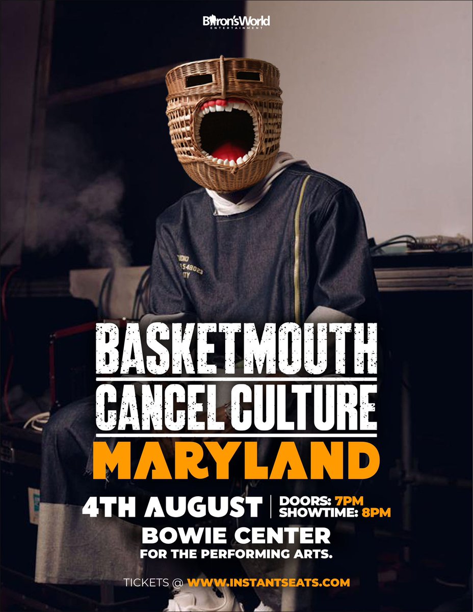 4 of 20 cities. #BasketmouthCancelCultureTour June, July & August 2024.