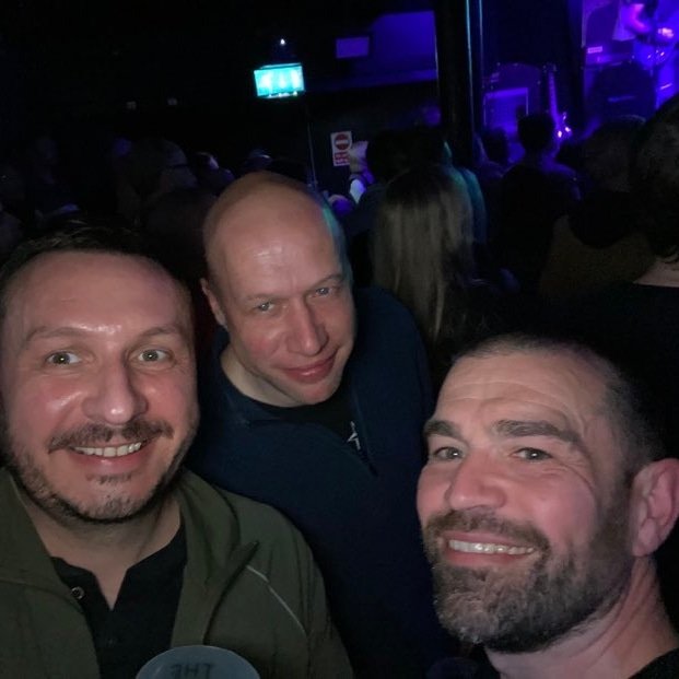 Three of the magnificent seven at the Limehouse Lizzy gig on Friday night. The others were a bit camera shy !!! Nothing like watching live music and supporting a local small music venue.