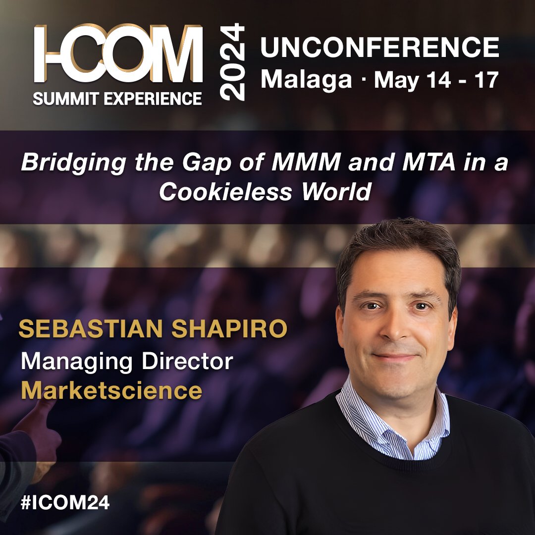 Join industry leaders for an exceptional content and networking event - i-com.org/summit-experie… | 

@seb_shapiro, @marketscience_ 
#icom24 #SmartData #Marketing