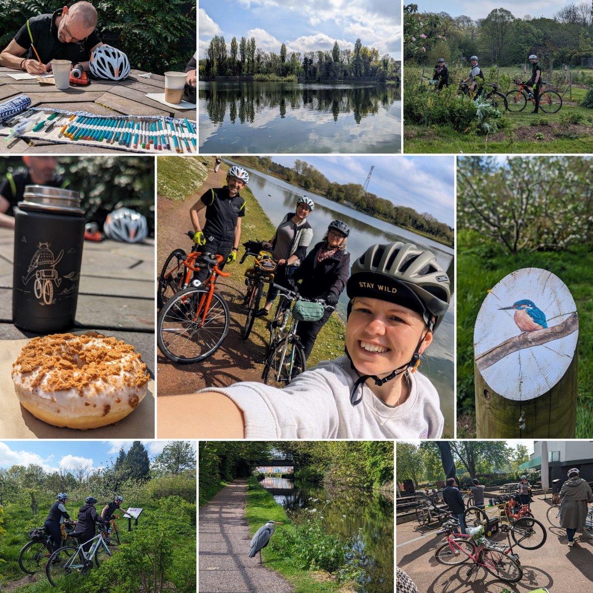 Exploring outdoor spaces, bike friendly routes & taking time to pause, connecting in nature🚲🙂💚 We have rides every Tuesday & some Saturdays + Dr Bike & Route Planning Sessions @mac_birmingham through May & June. Find out more & book your spot here: ecobirmingham.com/product-catego…