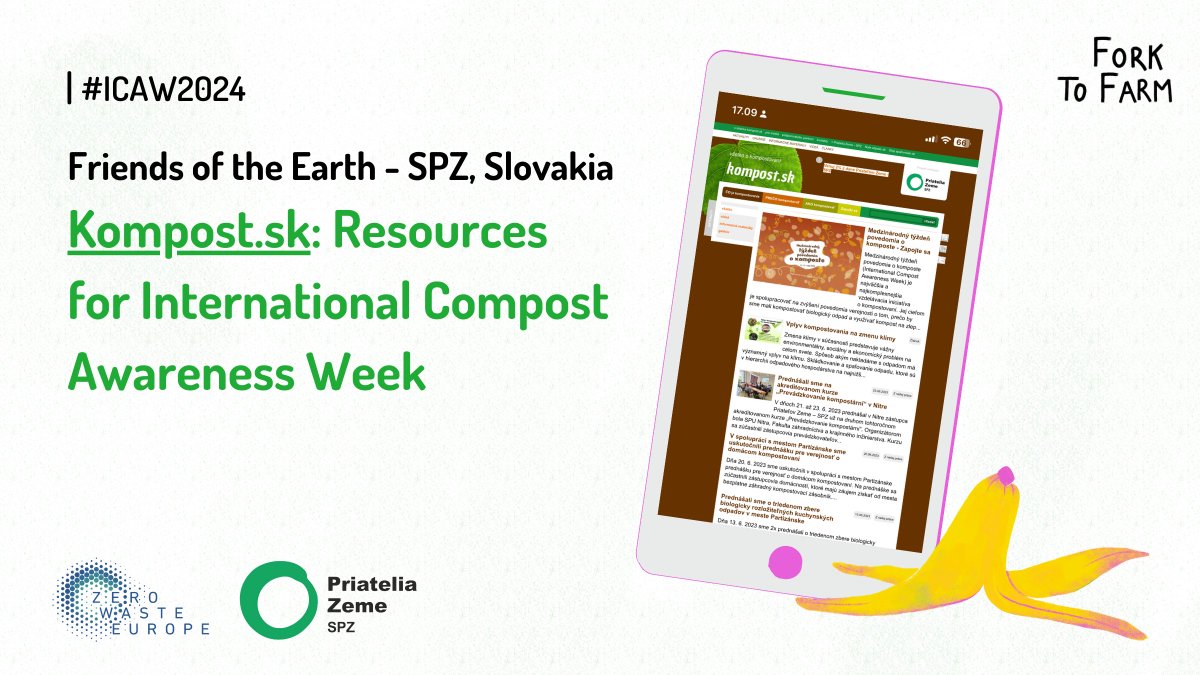 zerowasteeurope's tweet photo. #CompostAwarenessWeek - more like, #CompostAwarenessMonth!📷
Throughout May, we will be sharing resources and learnings from our members and #ForkToFarm partners, starting with this treasure chest of knowledge, created by @PriateliaZeme📷
https://t.co/hFTFKbFhxt
#ICAW2024 https://t.co/A8U8WTfoic