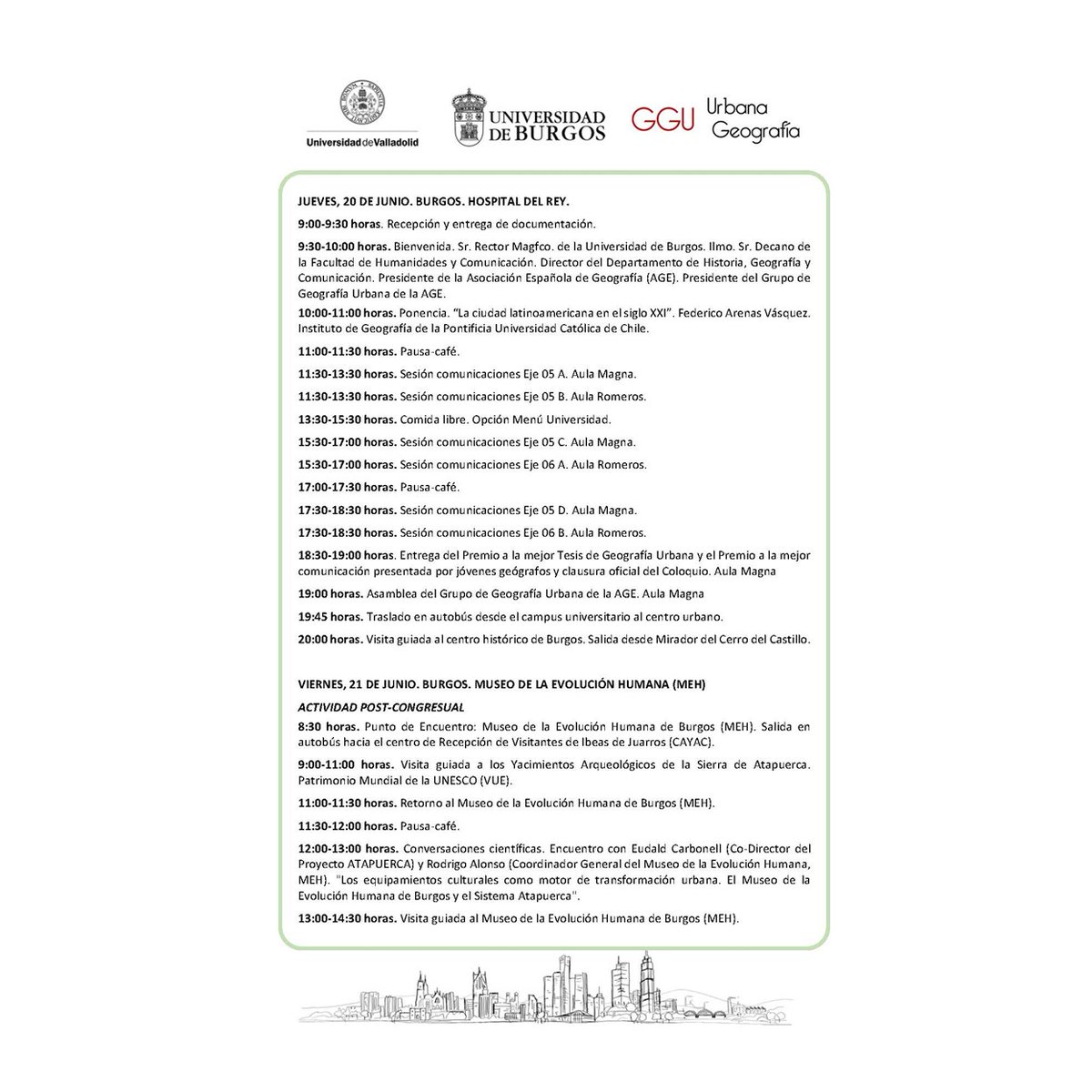 III Circular Coloquio de Geografía Urbana 2024 Importante: 15 de mayo, último día para la inscripción con cuota reducida. @AGE_Oficial