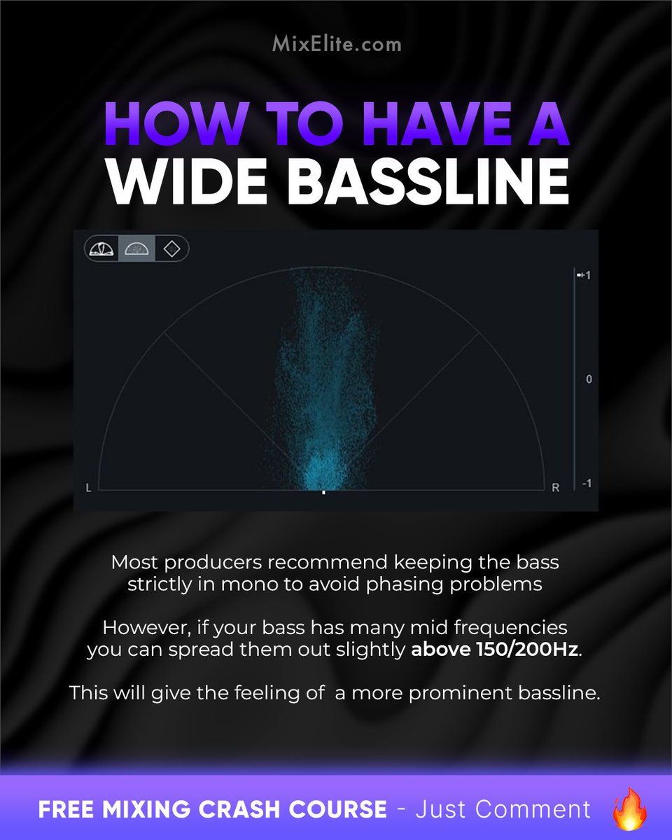 Free Mixing Crash Course 👉 MixElite.com/free-course
⁠
🔊 Widen That Bassline!⁠
⁠

⁠
#Bassline #MusicProduction #WideBass #MonoBass #ProducerTips #HomeStudio #AudioEngineering #MixingTips #MusicMakers #BeatProduction #DAW #StudioLife #ProducerLife